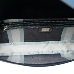 Fendi Canvas FF Marble Baguette Shoulder Bag