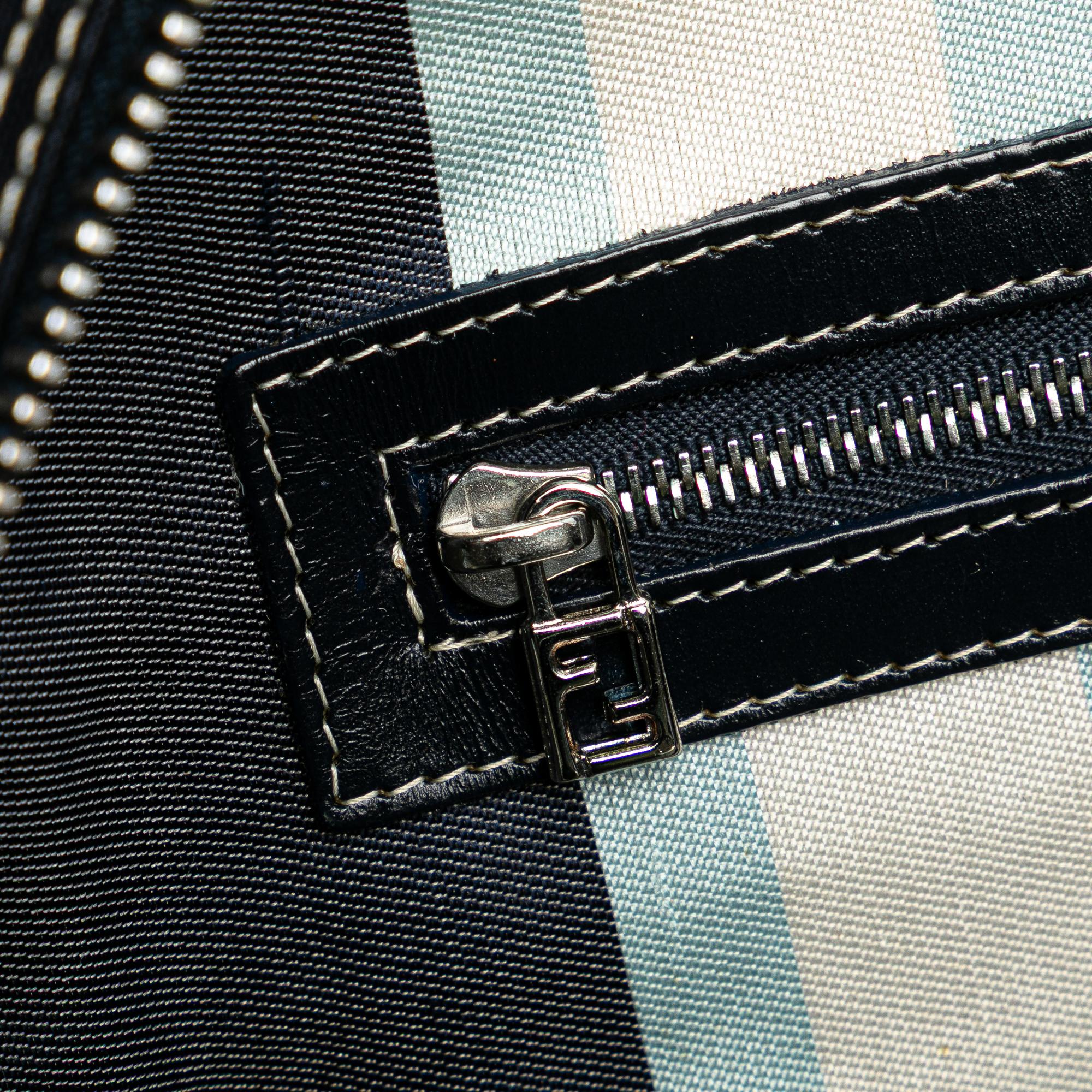 Fendi Canvas FF Marble Shoulder Bag