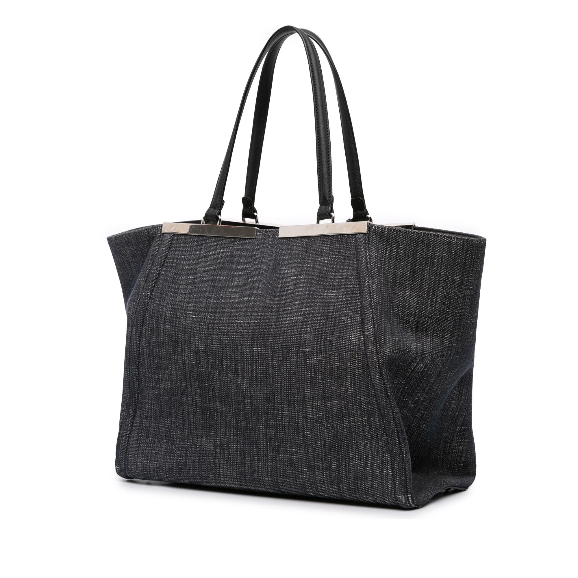 Fendi Denim 3Jours Tote
