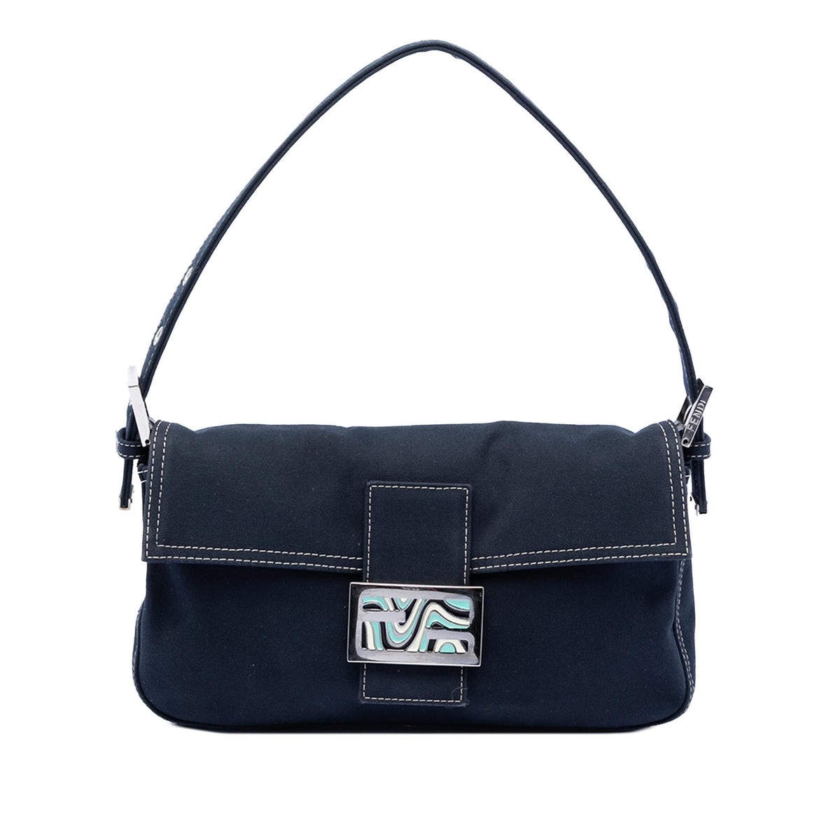 Fendi Denim Baguette