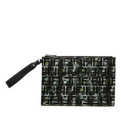Fendi FF 1974 Nylon Camouflage Wristlet Pouch