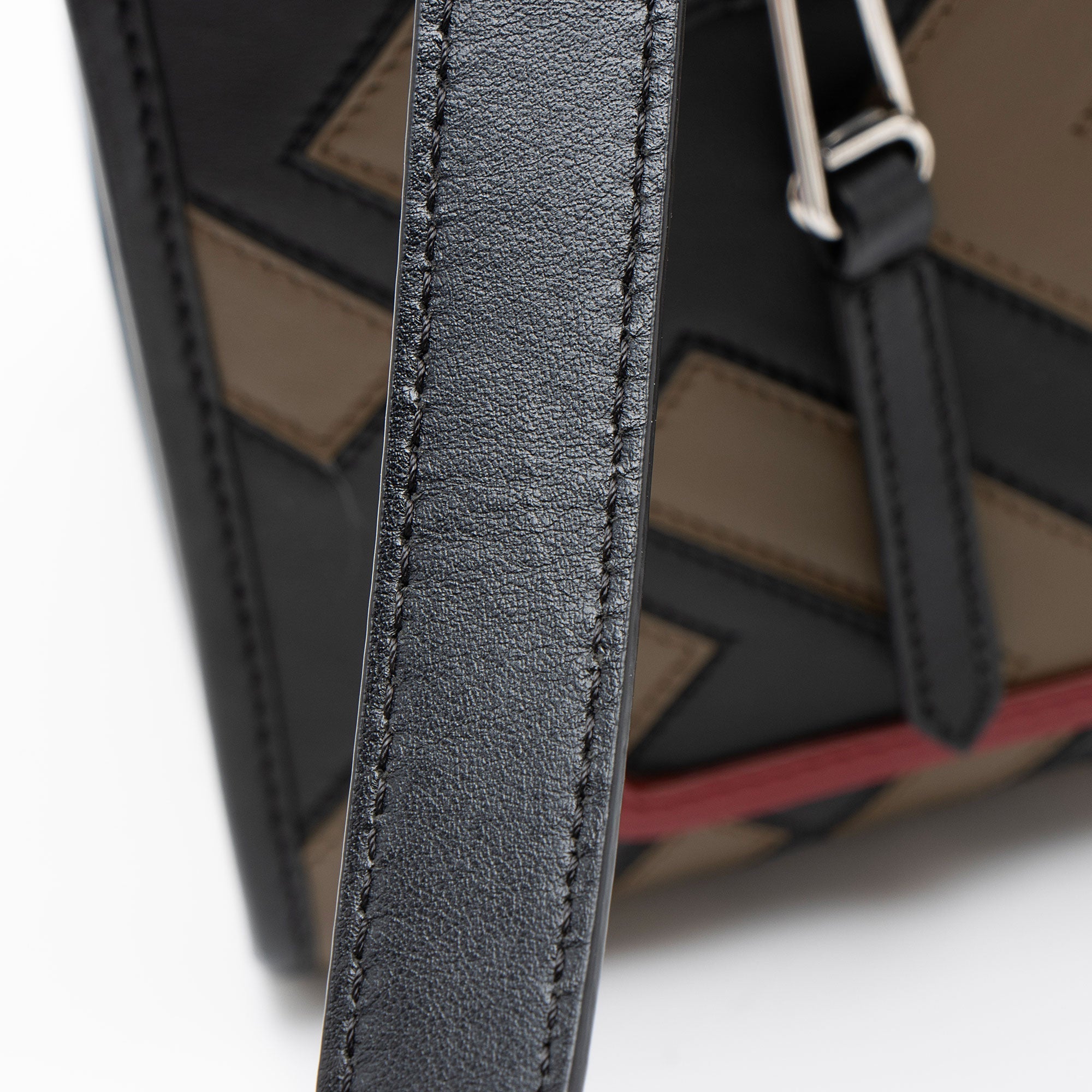 Fendi FF Calfskin Century Runaway Small Tote