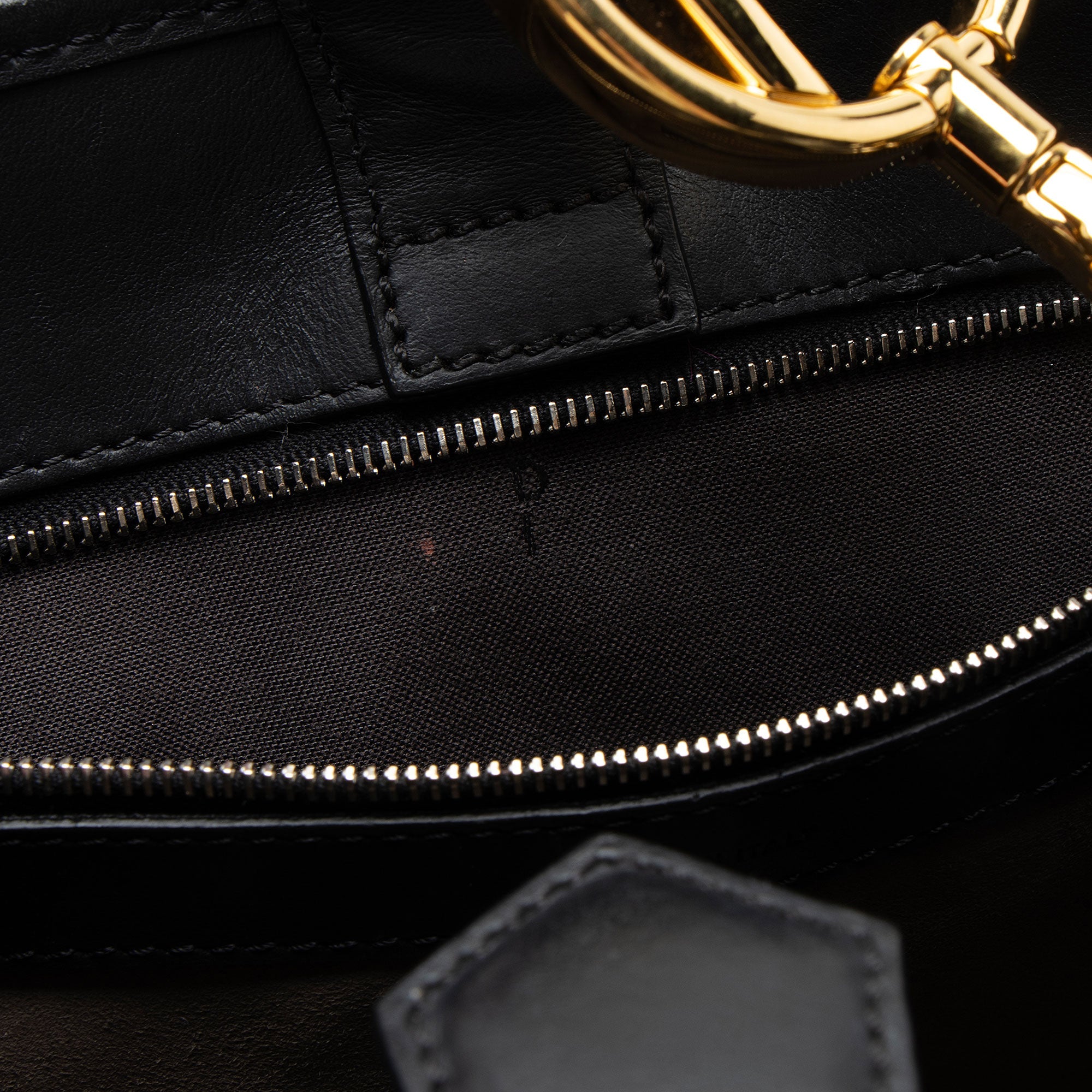 Fendi FF Calfskin Century Runaway Small Tote