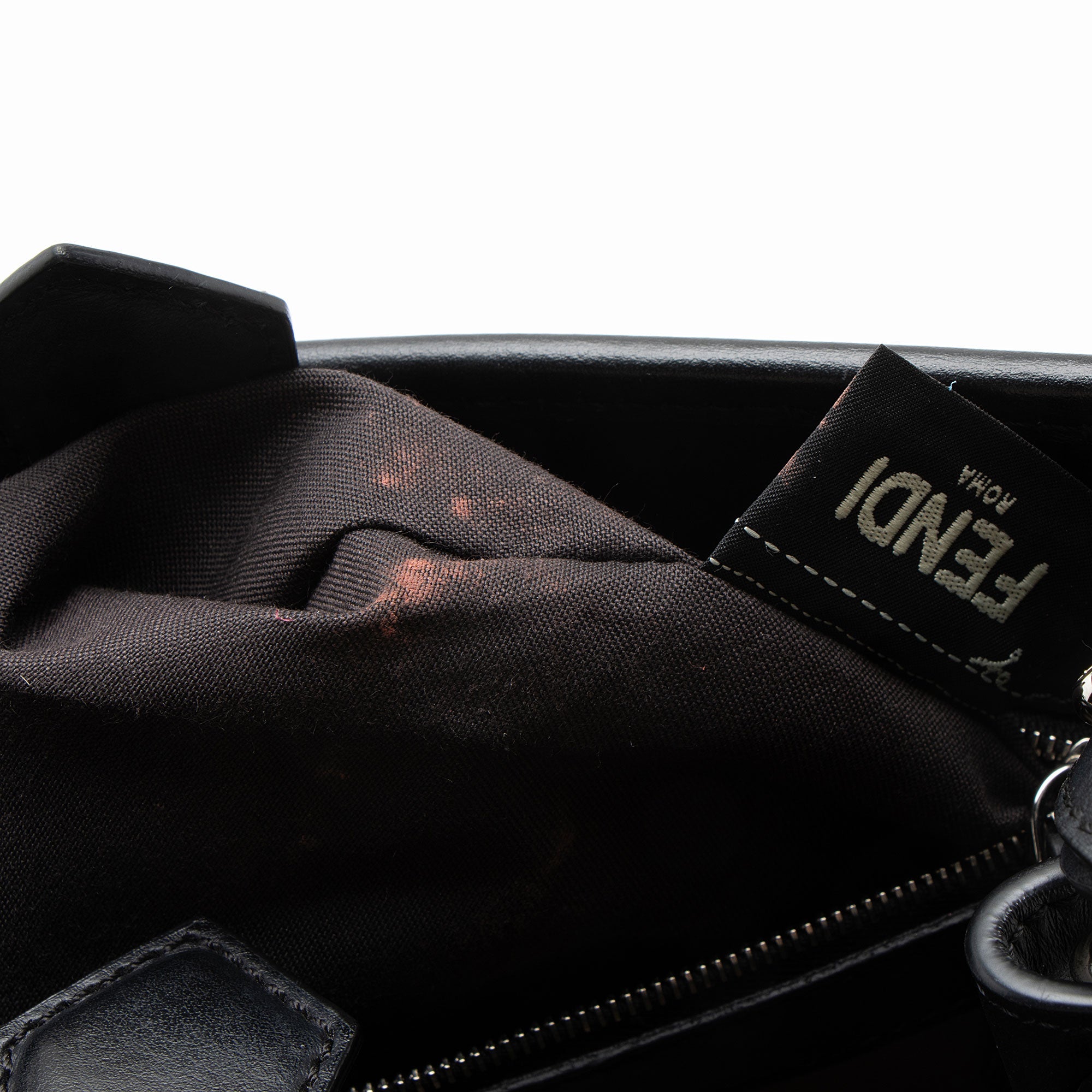 Fendi FF Calfskin Century Runaway Small Tote