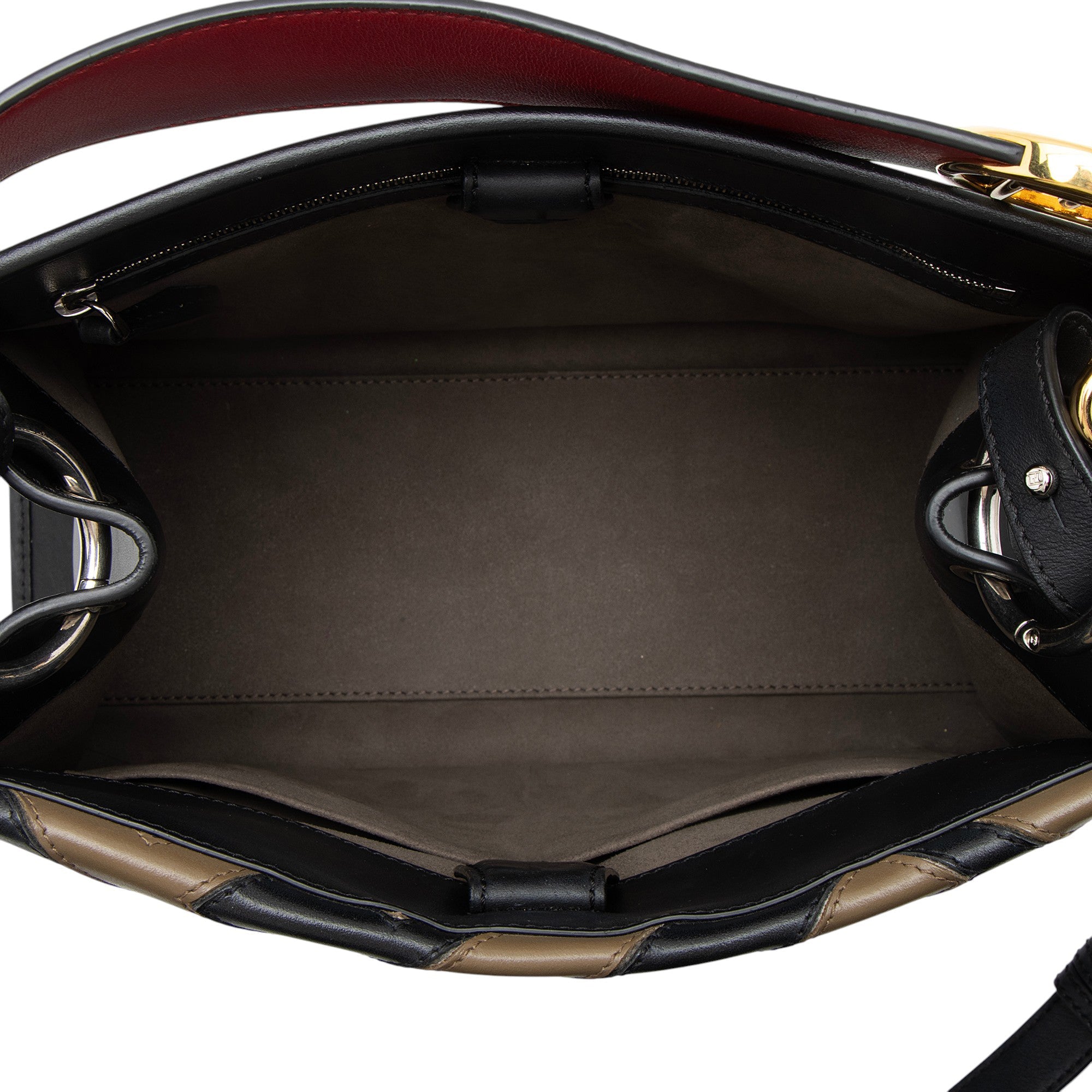 Fendi FF Calfskin Century Runaway Small Tote