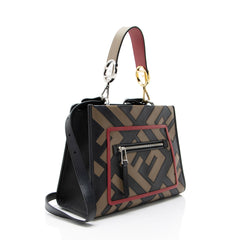 Fendi FF Calfskin Century Runaway Small Tote