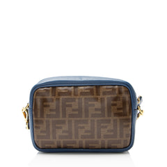 Fendi FF Coated Canvas 1974 Mini Camera Bag