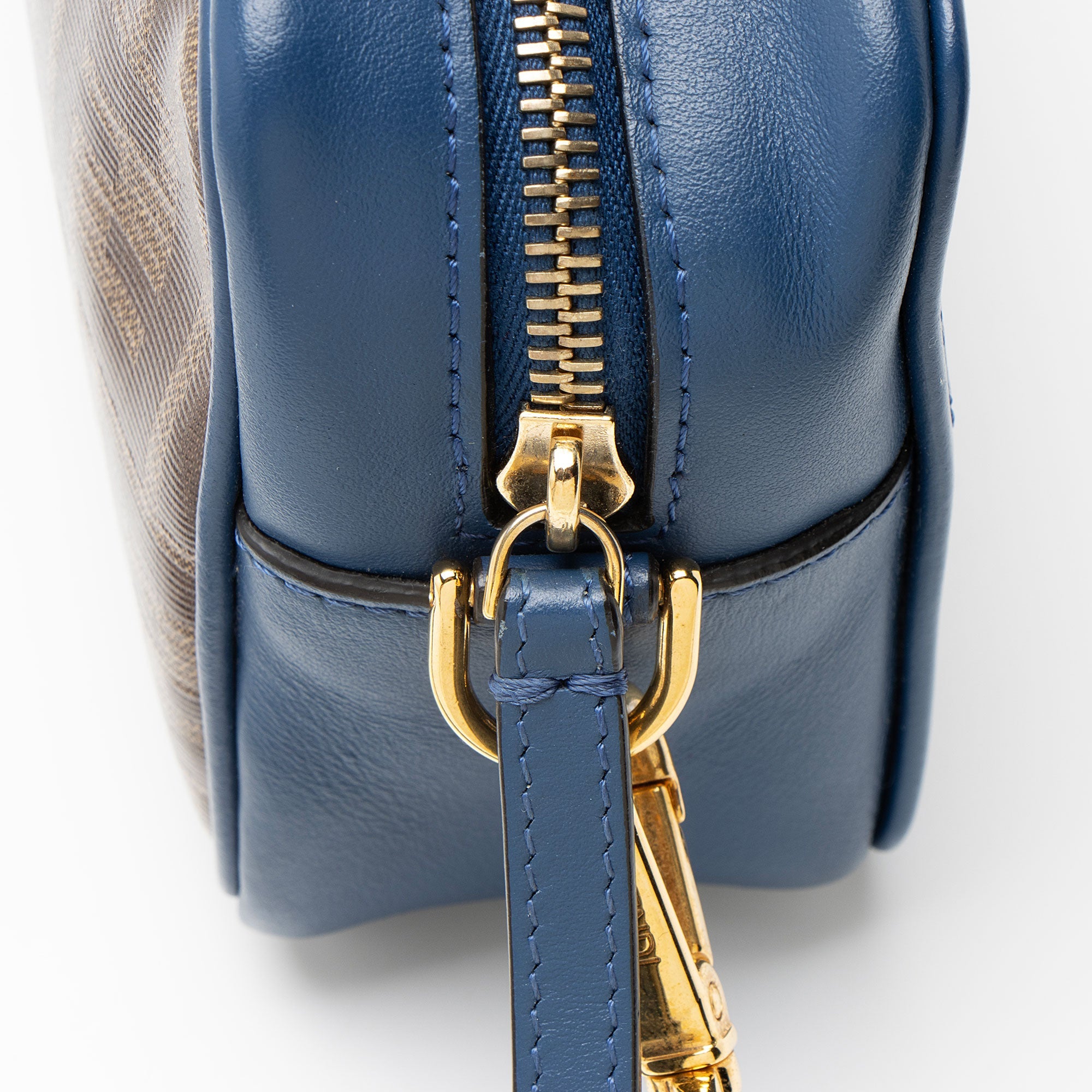 Fendi FF Coated Canvas 1974 Mini Camera Bag