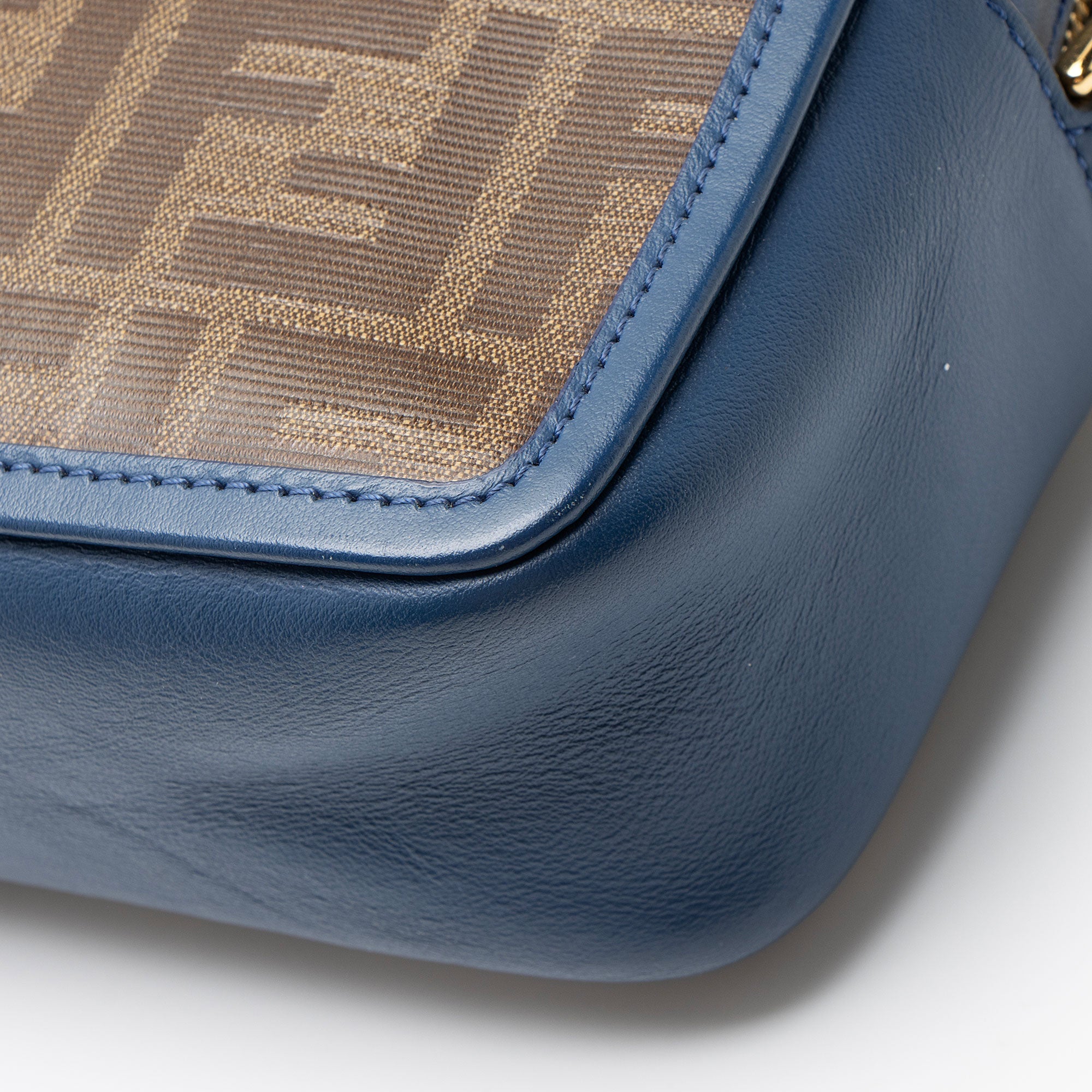 Fendi FF Coated Canvas 1974 Mini Camera Bag
