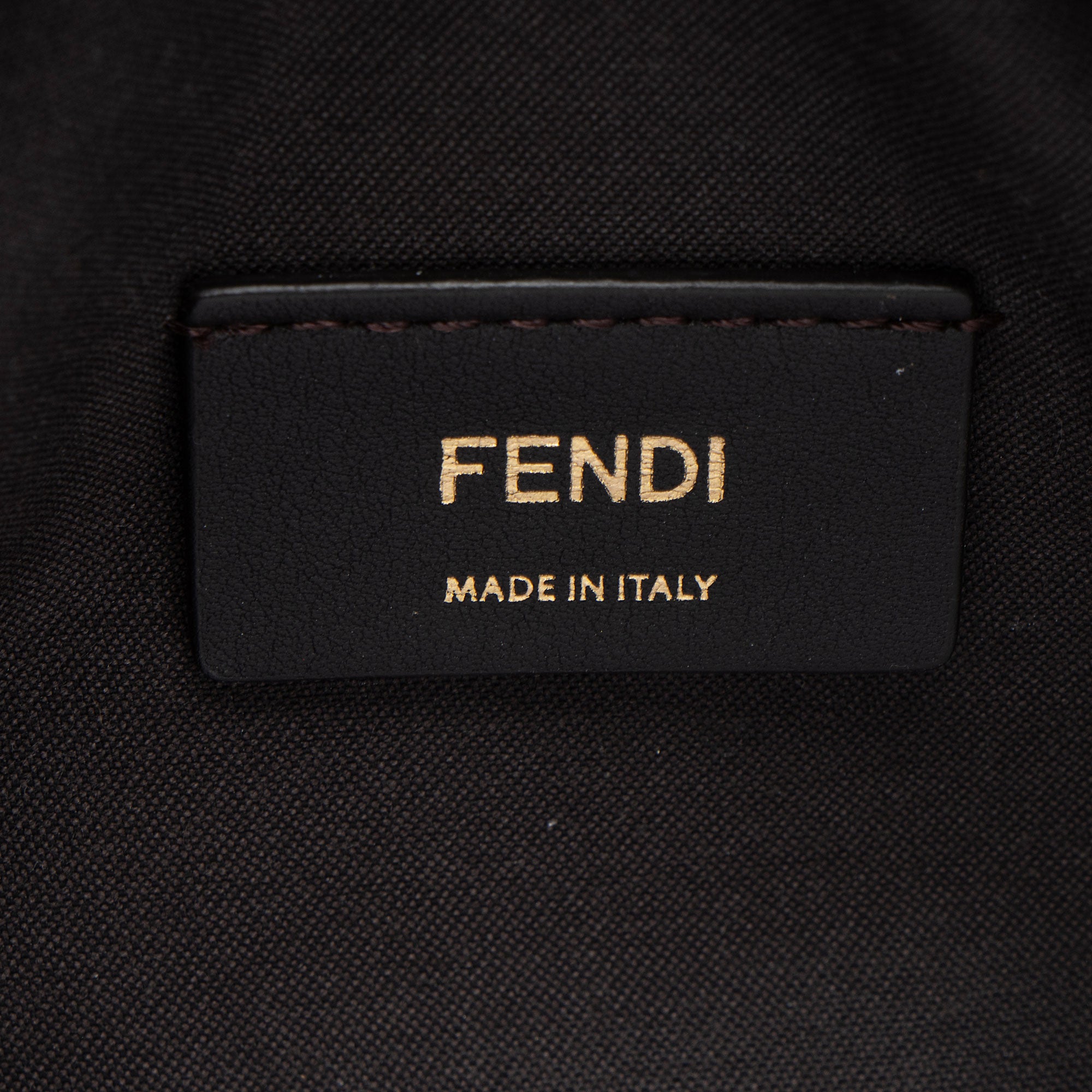 Fendi FF Coated Canvas 1974 Mini Camera Bag