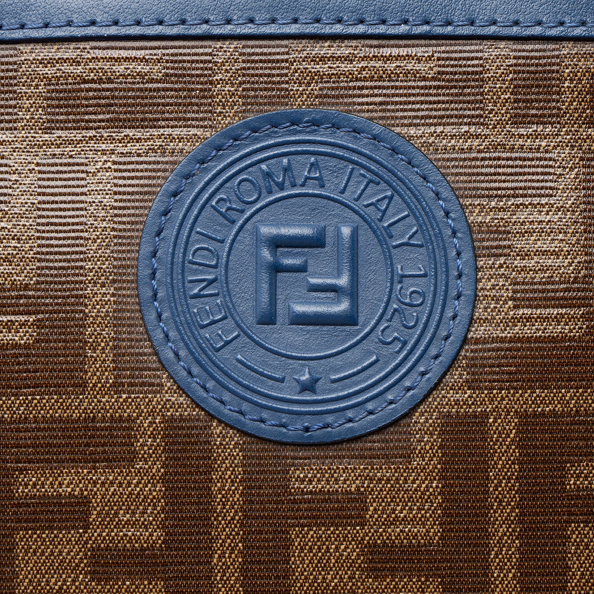 Fendi FF Coated Canvas 1974 Mini Camera Bag