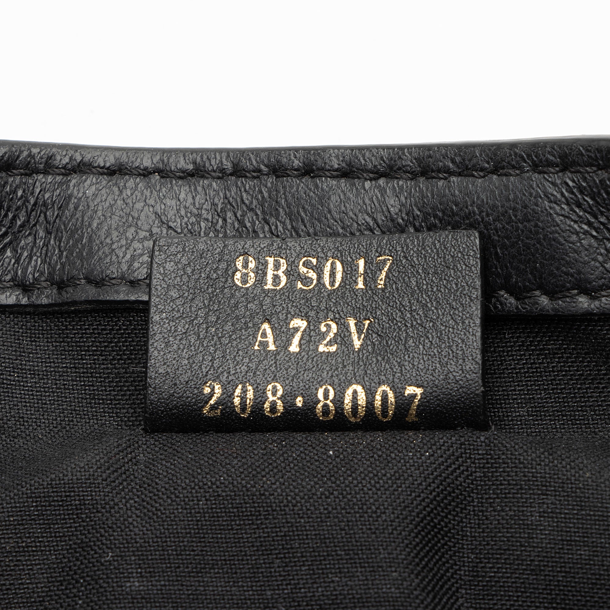 Fendi FF Embossed 1974 Mini Baguette Shoulder Bag