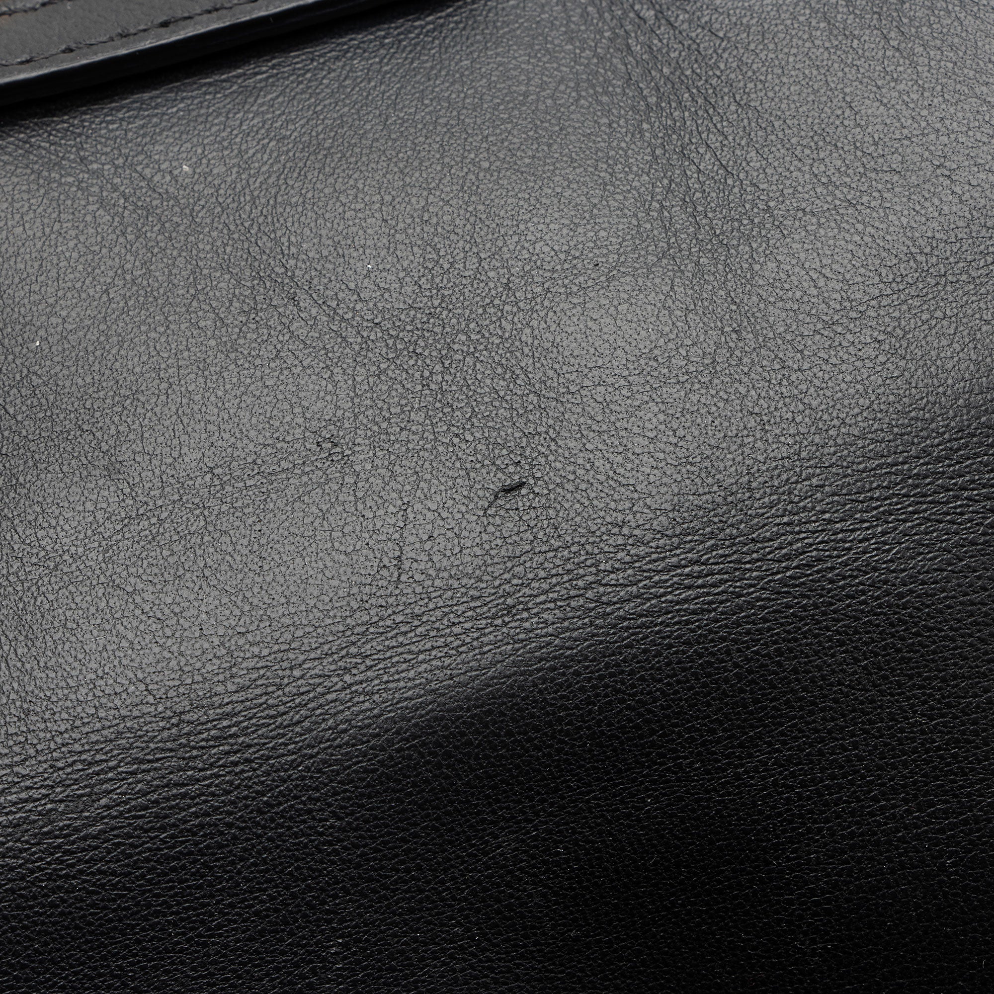 Fendi FF Embossed 1974 Mini Baguette Shoulder Bag