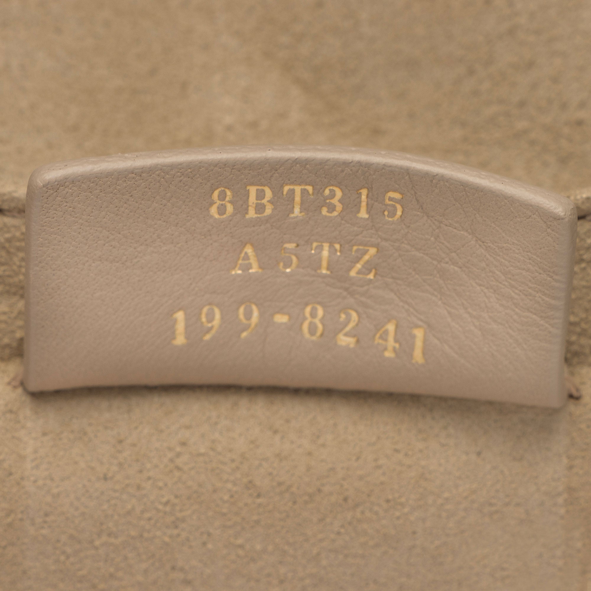 Fendi FF Embossed Calfskin Kan U Medium Shoulder Bag