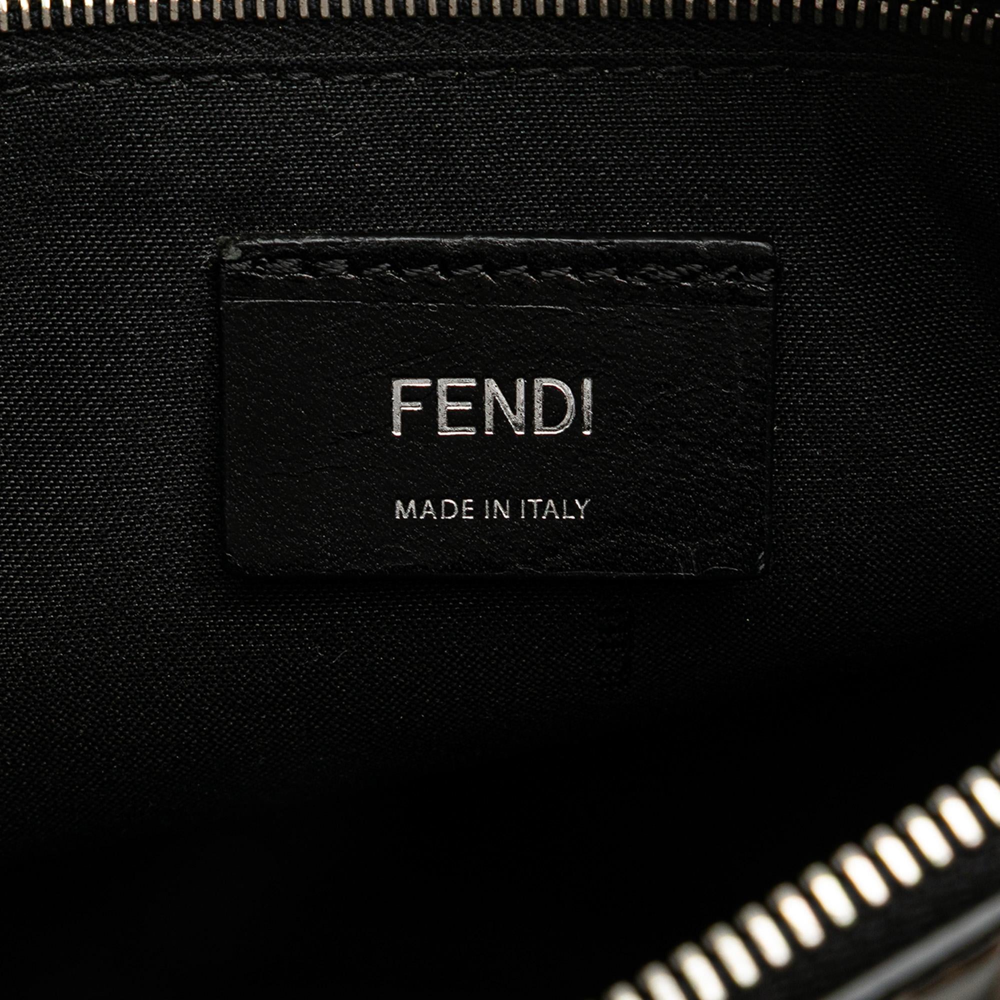 Fendi FF Embossed Leather 1974 Crossbody