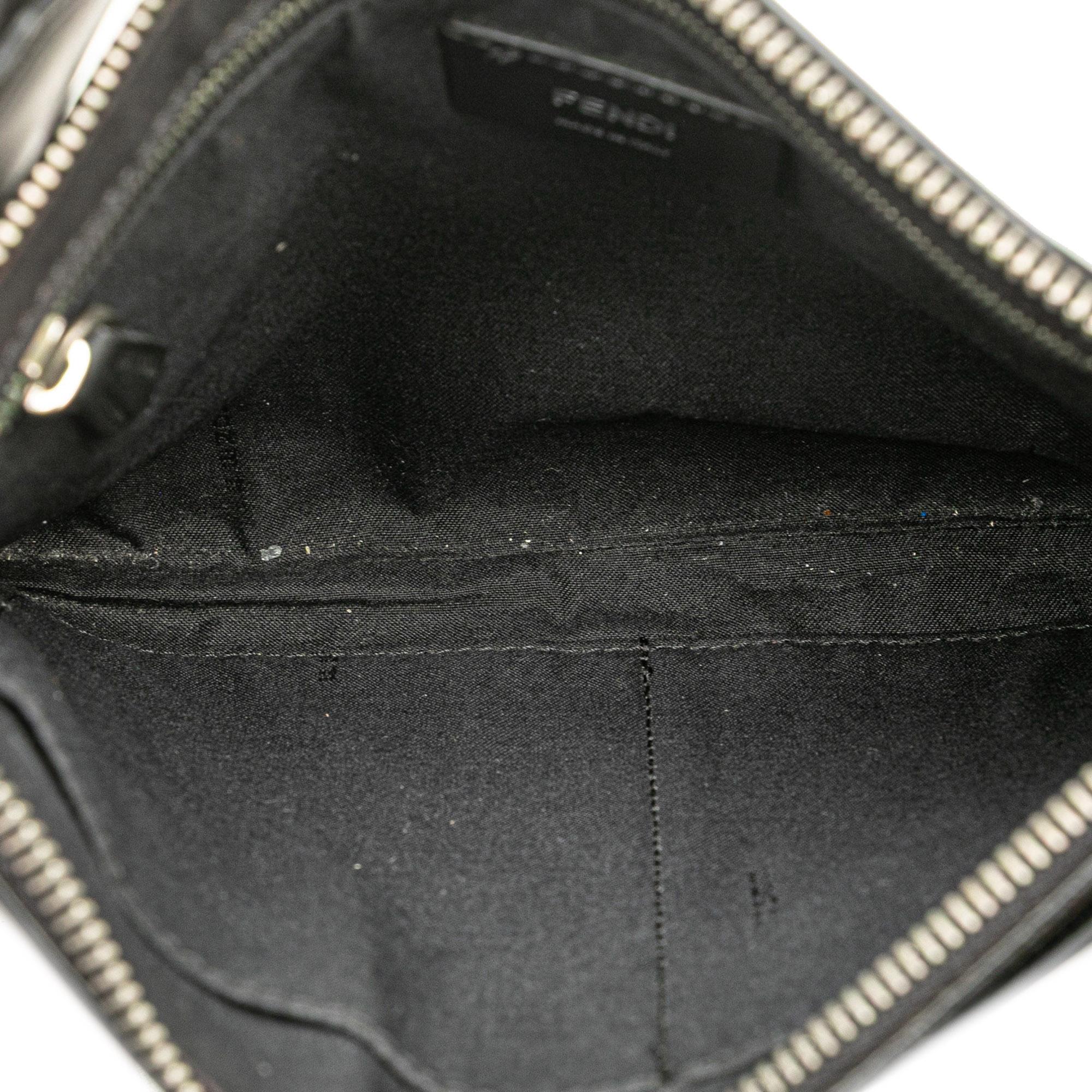 Fendi FF Embossed Leather 1974 Crossbody