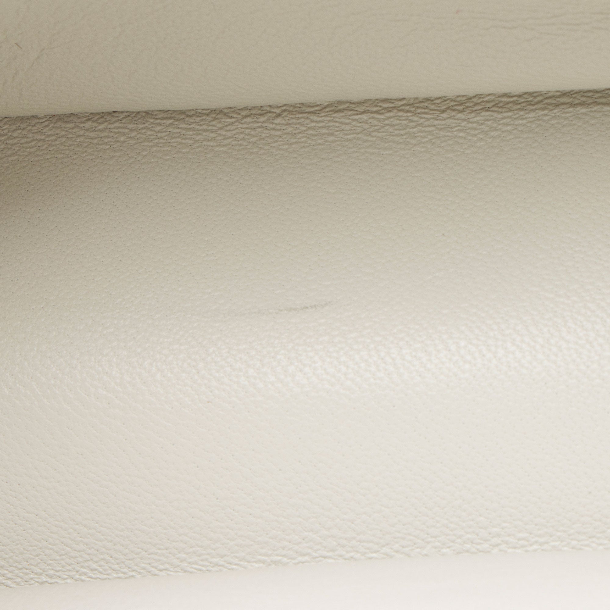 Fendi FF Embossed Leather Midi Baguette