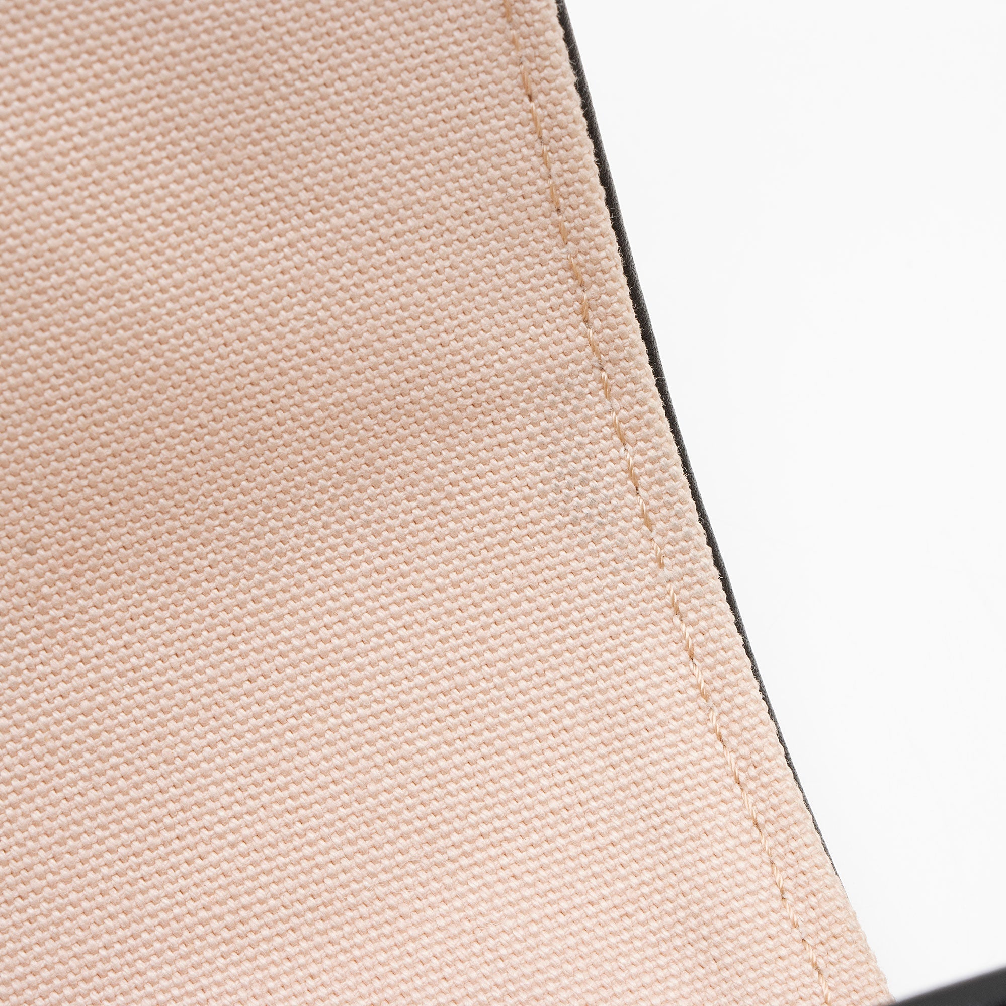 Fendi FF Embroidered Canvas Baguette Shoulder Bag