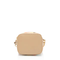 Fendi FF Embroidered Canvas Mon Tresor Mini Bucket Bag