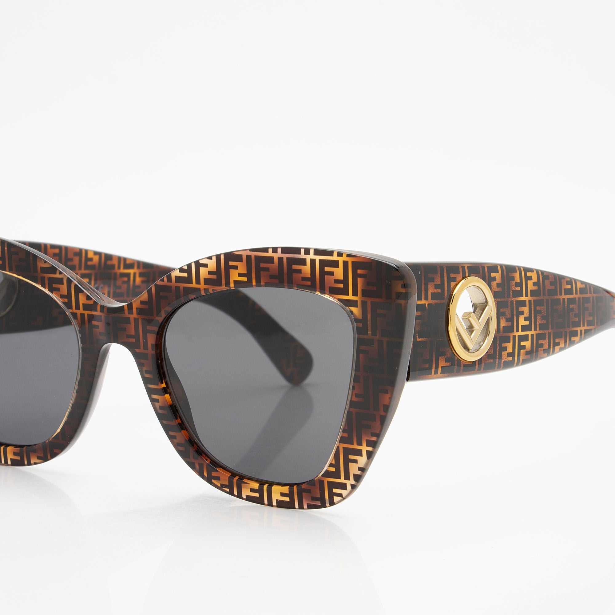 Fendi FF Roma Square Sunglasses