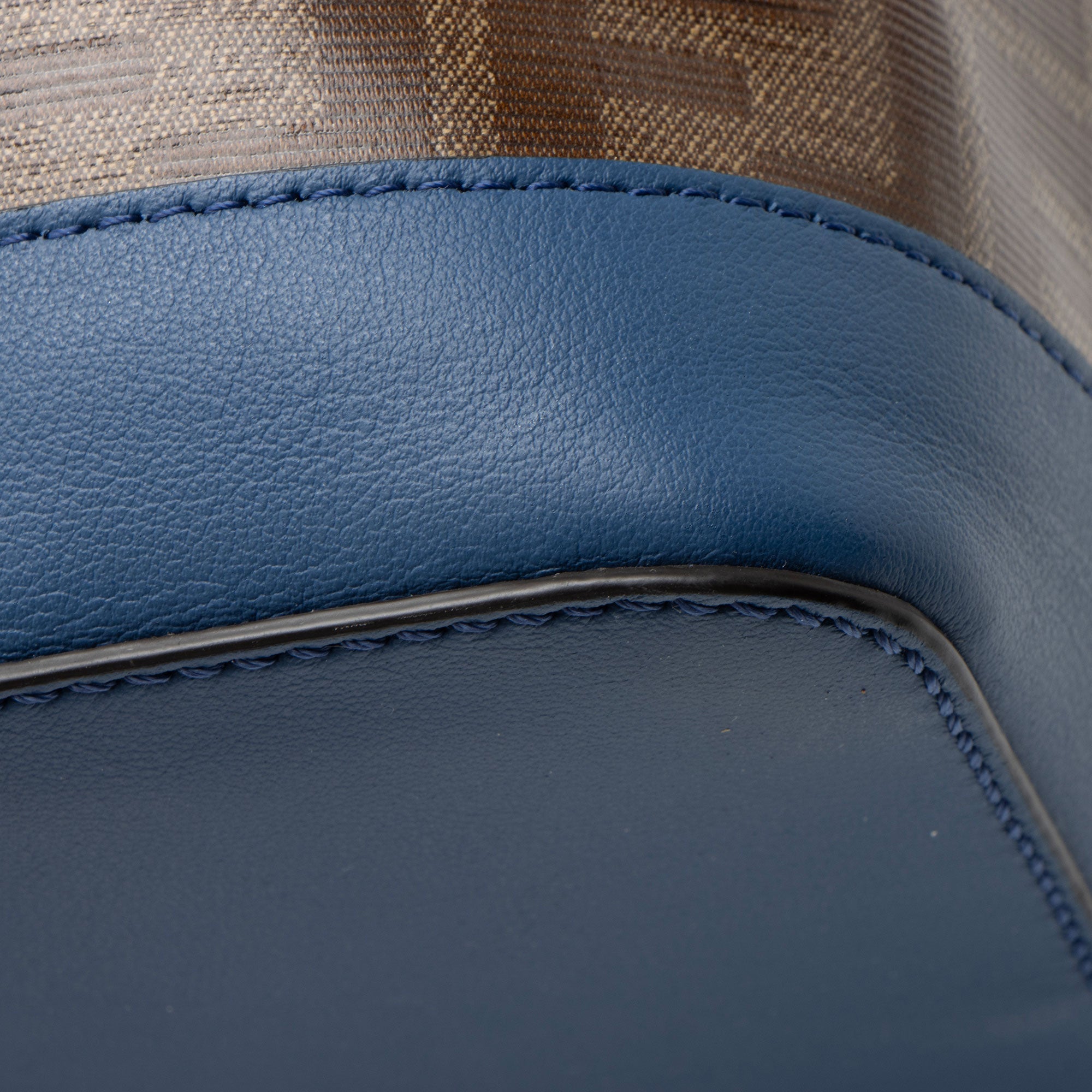 Fendi FF Spalmati Mon Tresor Grande Shoulder Bag