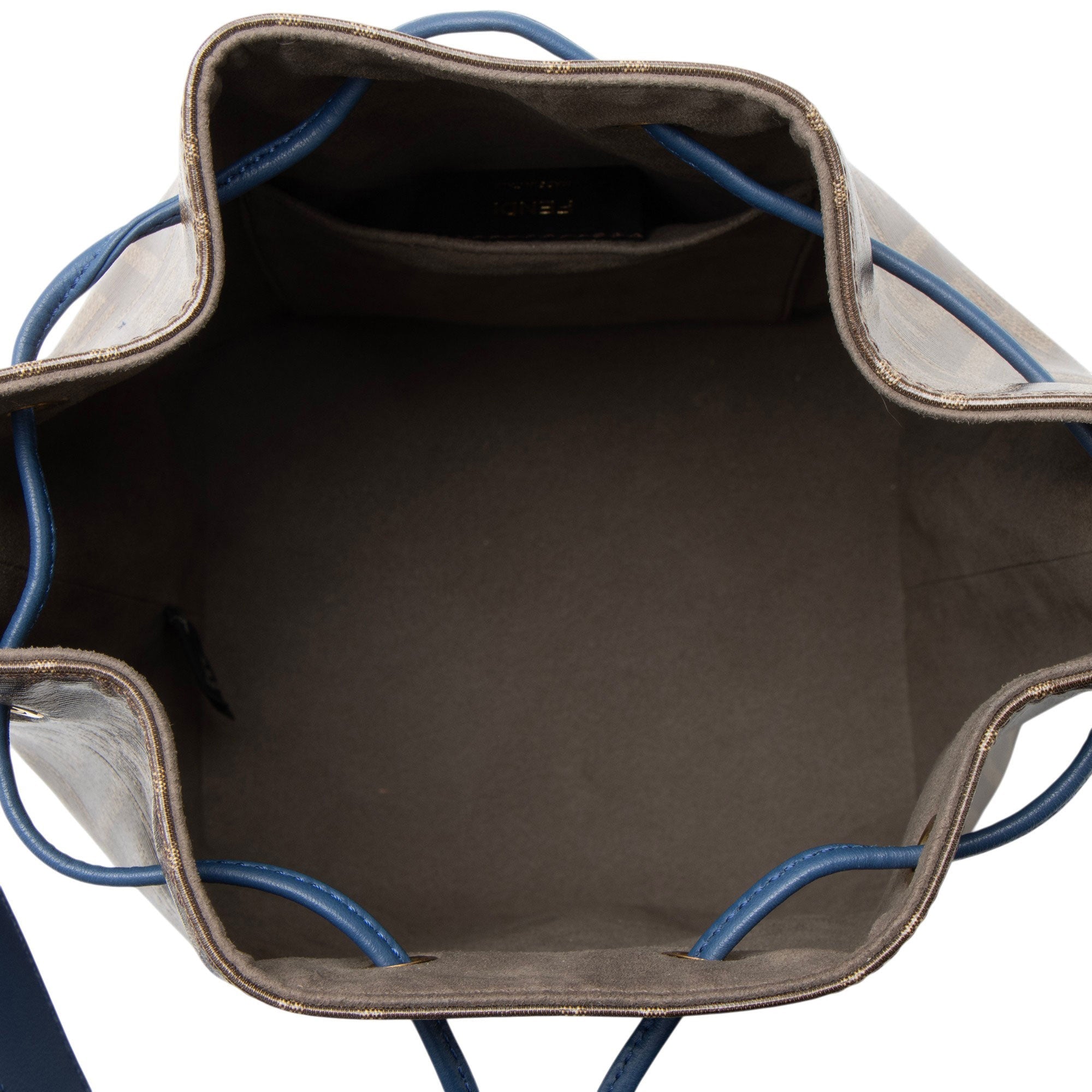 Fendi FF Spalmati Mon Tresor Grande Shoulder Bag