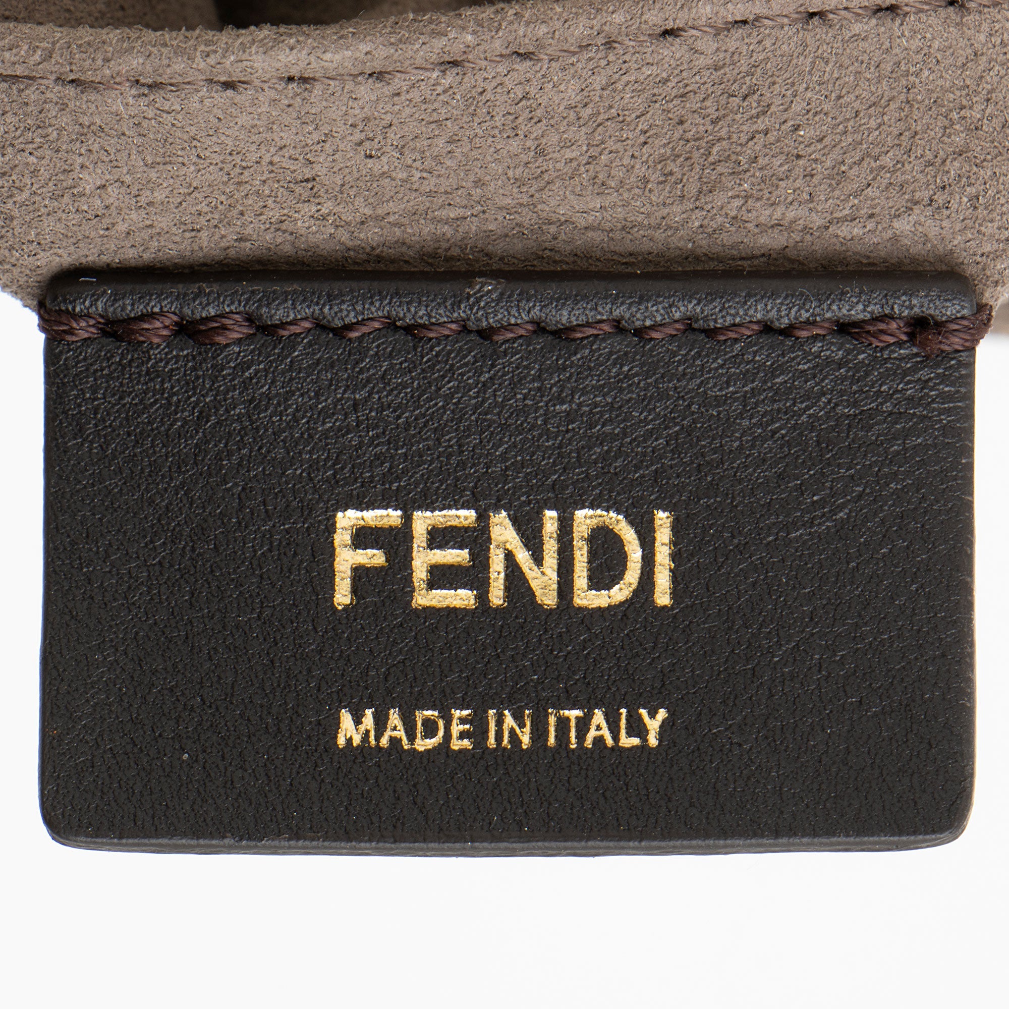 Fendi FF Spalmati Mon Tresor Grande Shoulder Bag