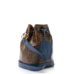 Fendi FF Spalmati Mon Tresor Grande Shoulder Bag
