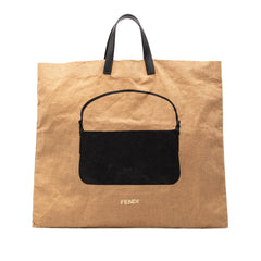 Fendi Hemp Silhouette Baguette Tote