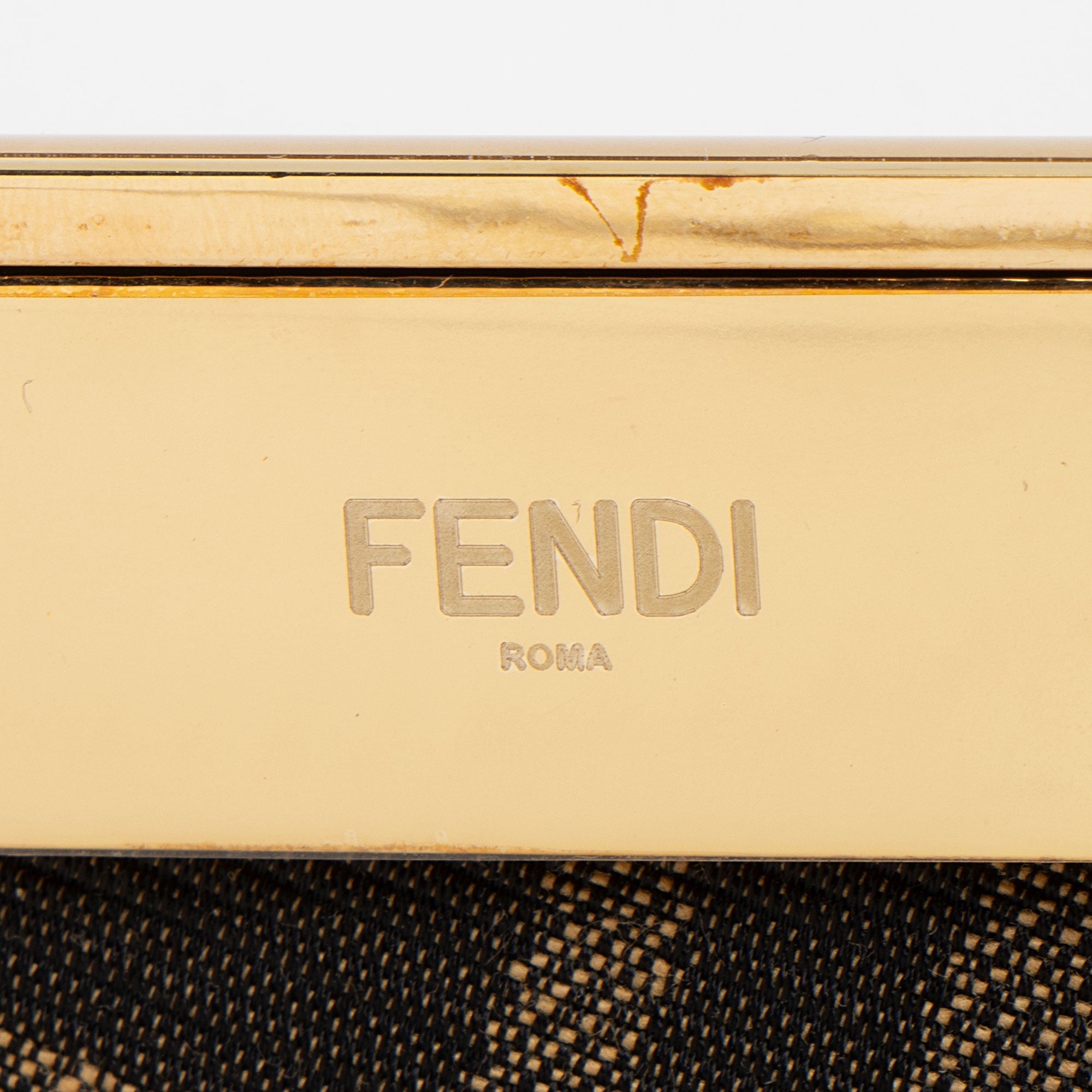 Fendi Lambskin Fendi First Small Shoulder Bag