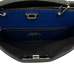 Fendi Large Leather Selleria Peekaboo Iconic Fit Bag