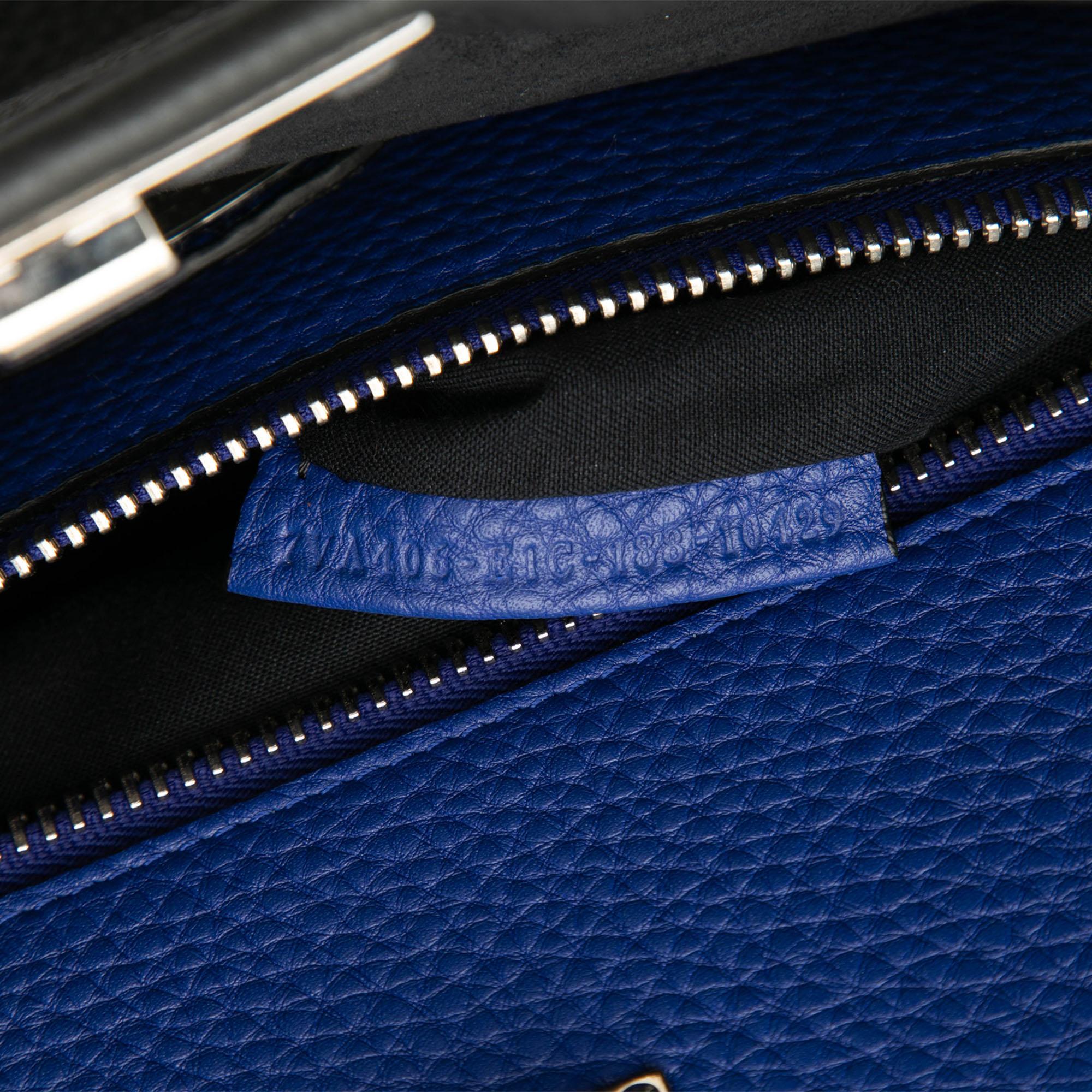 Fendi Large Leather Selleria Peekaboo Iconic Fit Bag