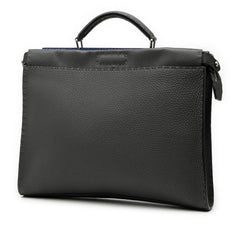 Fendi Large Leather Selleria Peekaboo Iconic Fit Bag