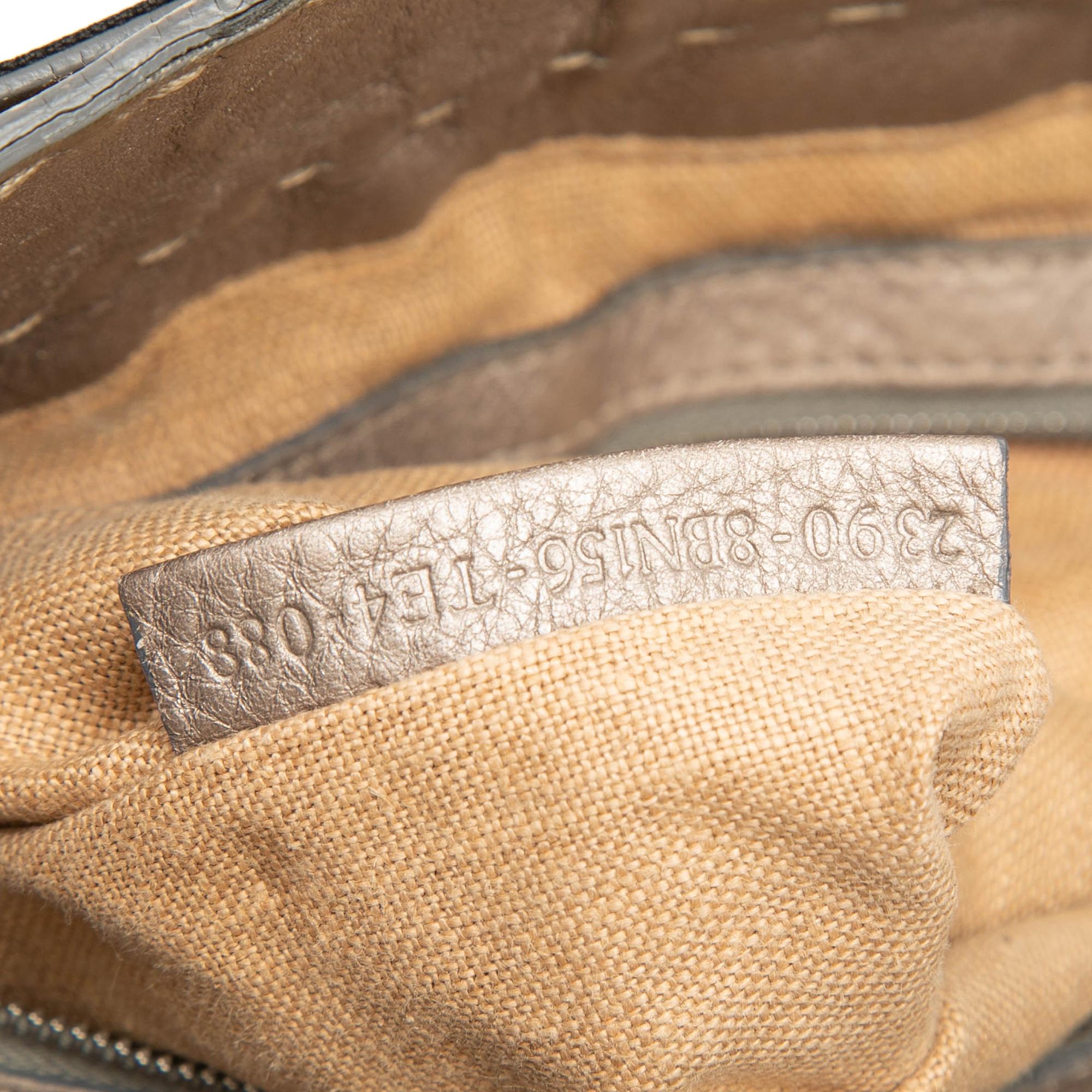 Fendi Large Leather Selleria Villa Borghese Tote