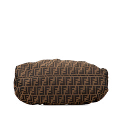 Fendi Large Zucca Canvas Chef Shoulder Bag