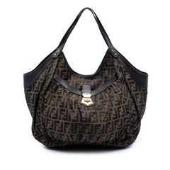 Fendi Large Zucca Canvas Chef Tote