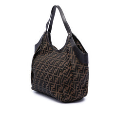 Fendi Large Zucca Canvas Chef Tote