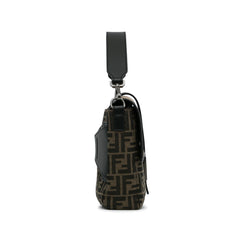 Fendi Large Zucca Canvas Convertible Belt Baguette