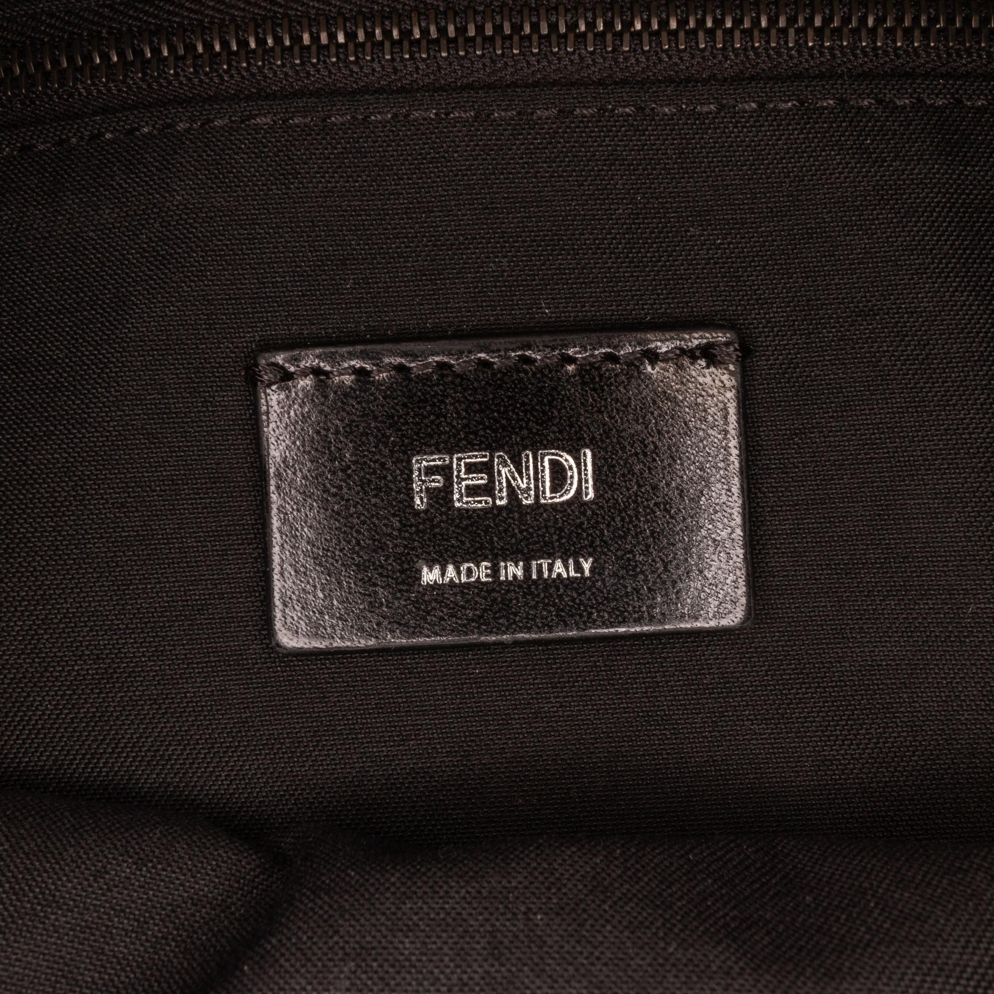 Fendi Large Zucca Canvas Convertible Belt Baguette