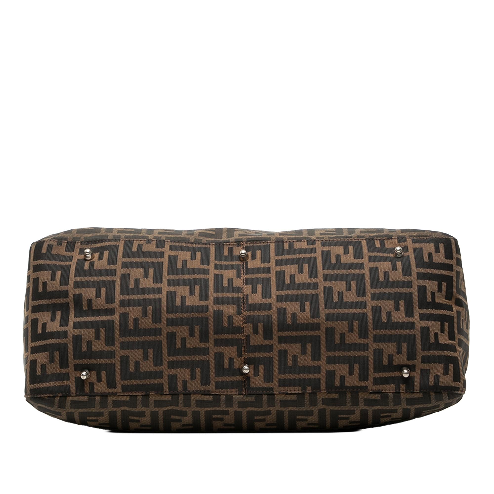 Fendi Large Zucca Canvas Twins Tote