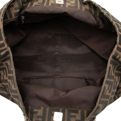 Fendi Large Zucca Canvas Twins Tote