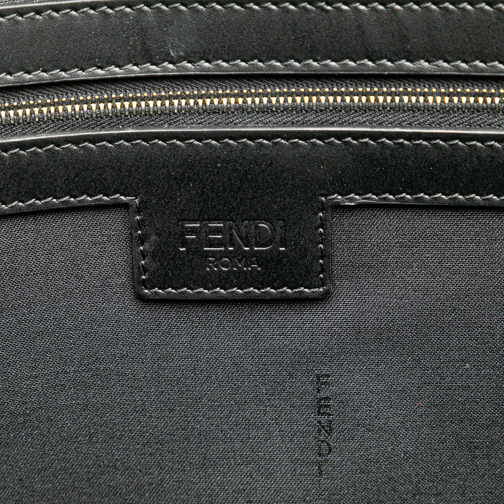 Fendi Large Zucca Jacquard Tie Dye Sunset Shopper Tote