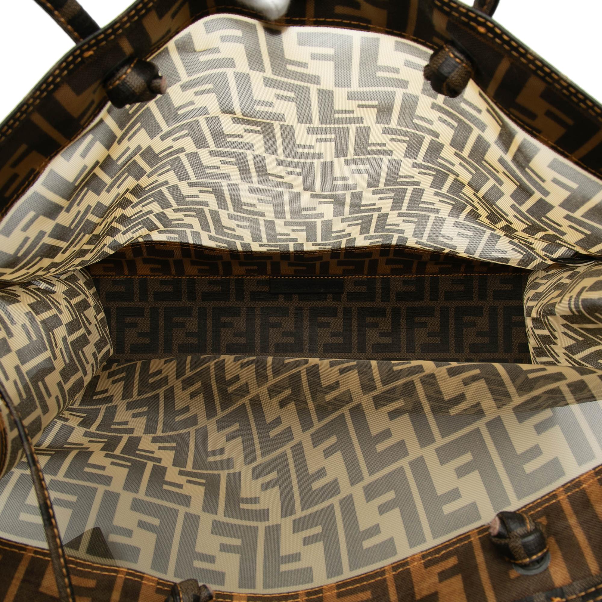 Fendi Large Zucca Mesh Tote
