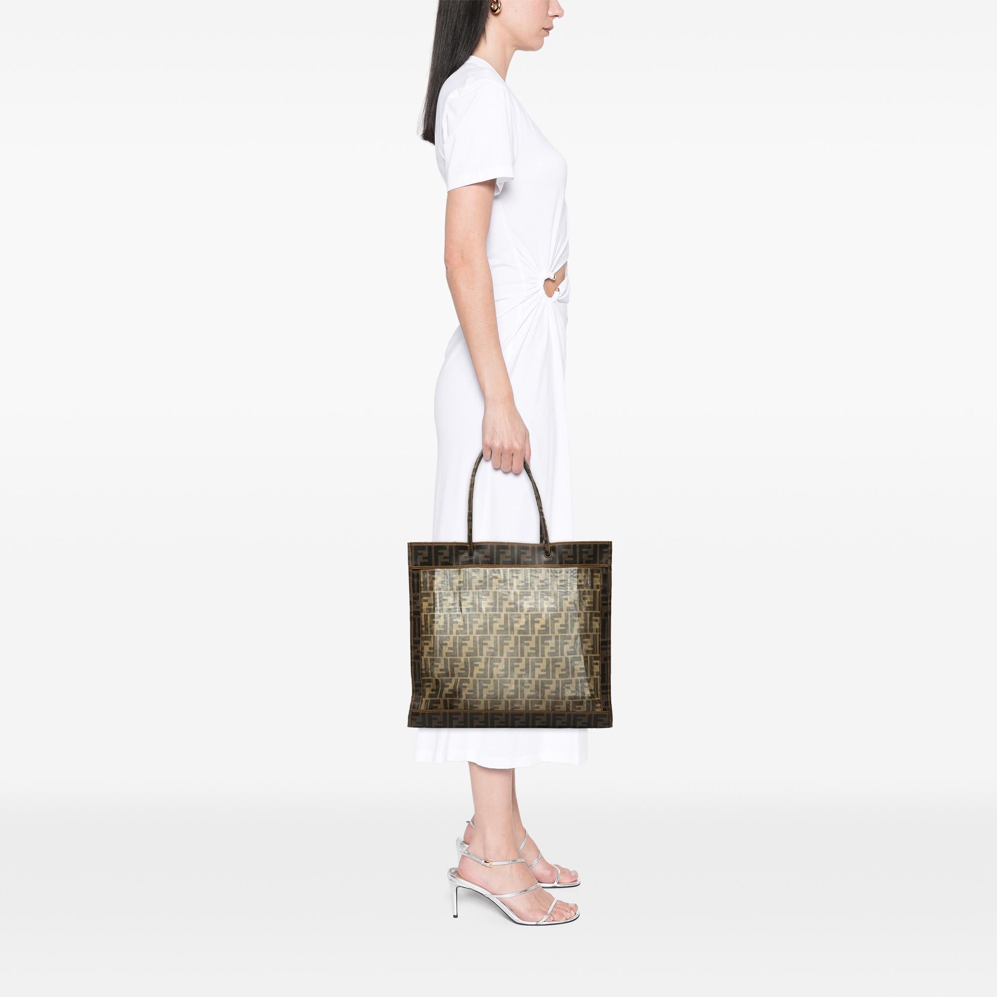 Fendi Large Zucca Mesh Tote