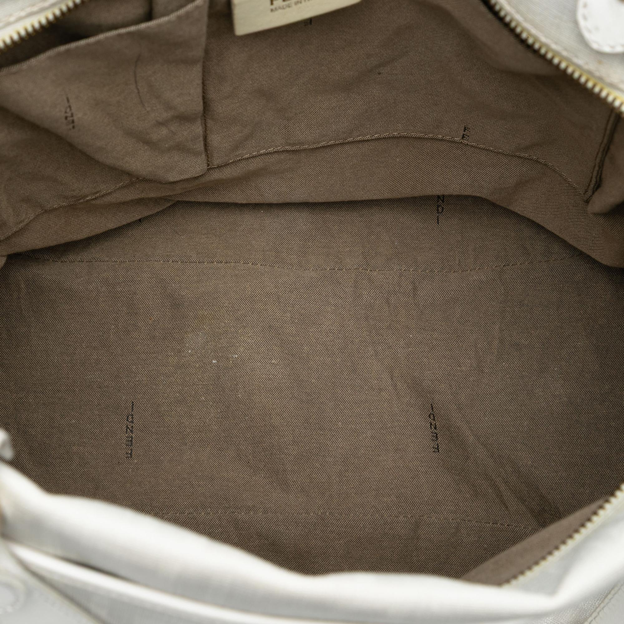 Fendi Large Zucca Spalmati Chef Shopper Tote