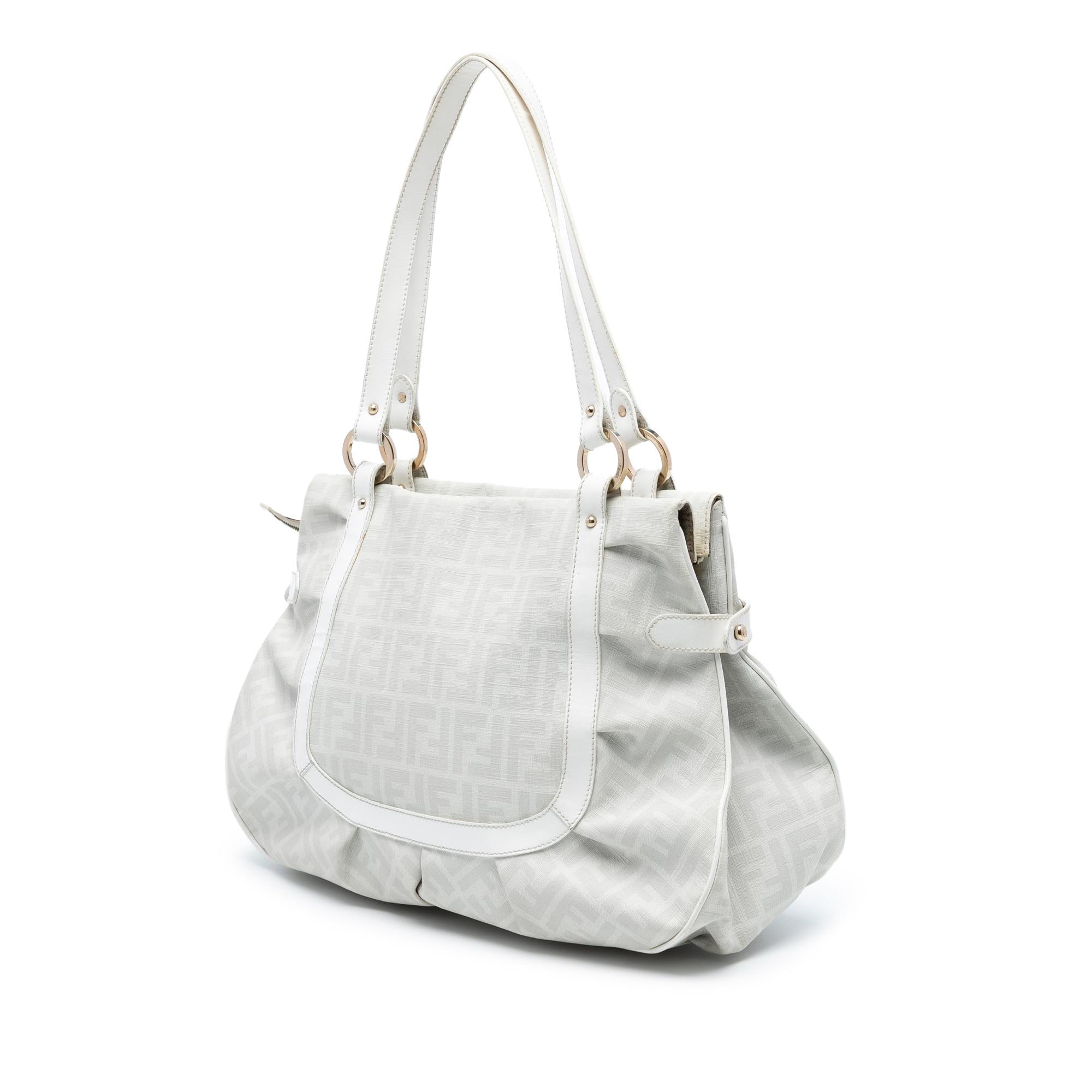 Fendi Large Zucca Spalmati Chef Shopper Tote