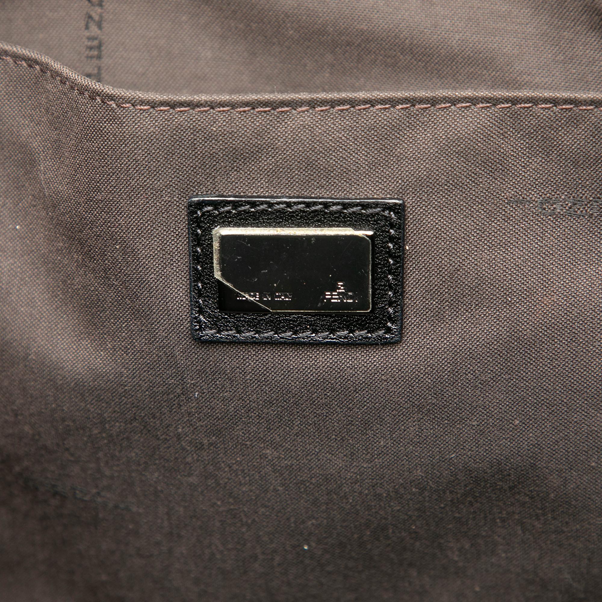 Fendi Large Zucchino Canvas Tote