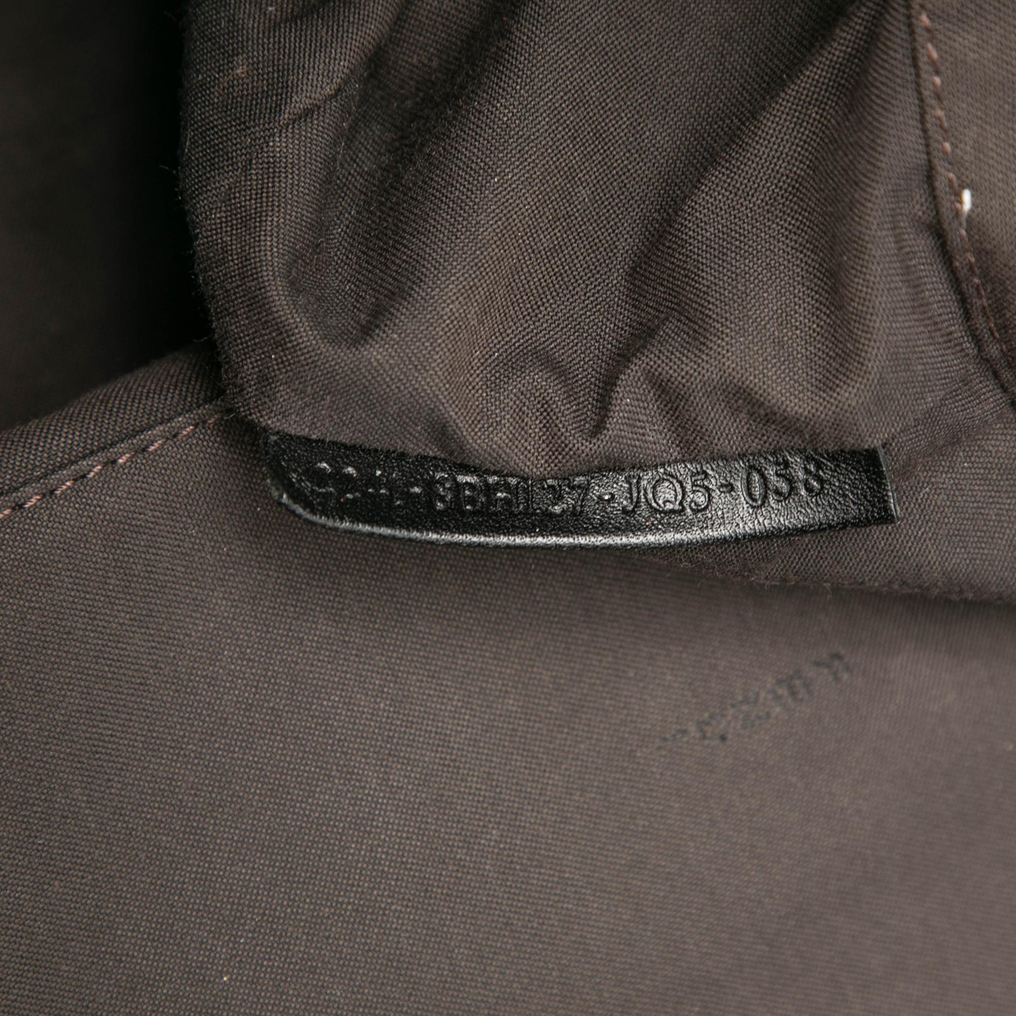 Fendi Large Zucchino Canvas Tote