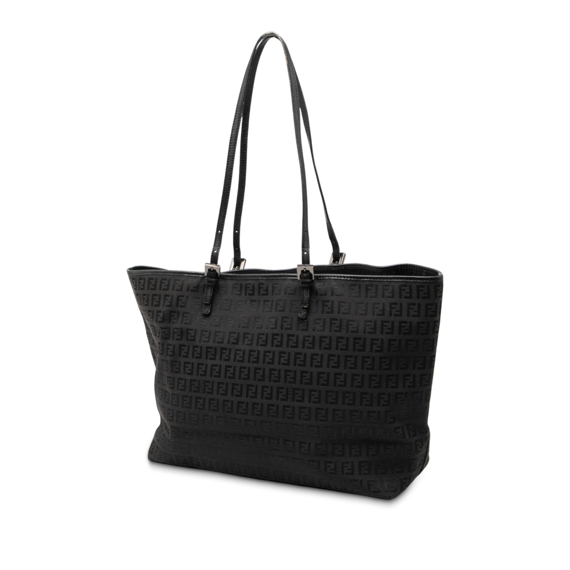 Fendi Large Zucchino Canvas Tote