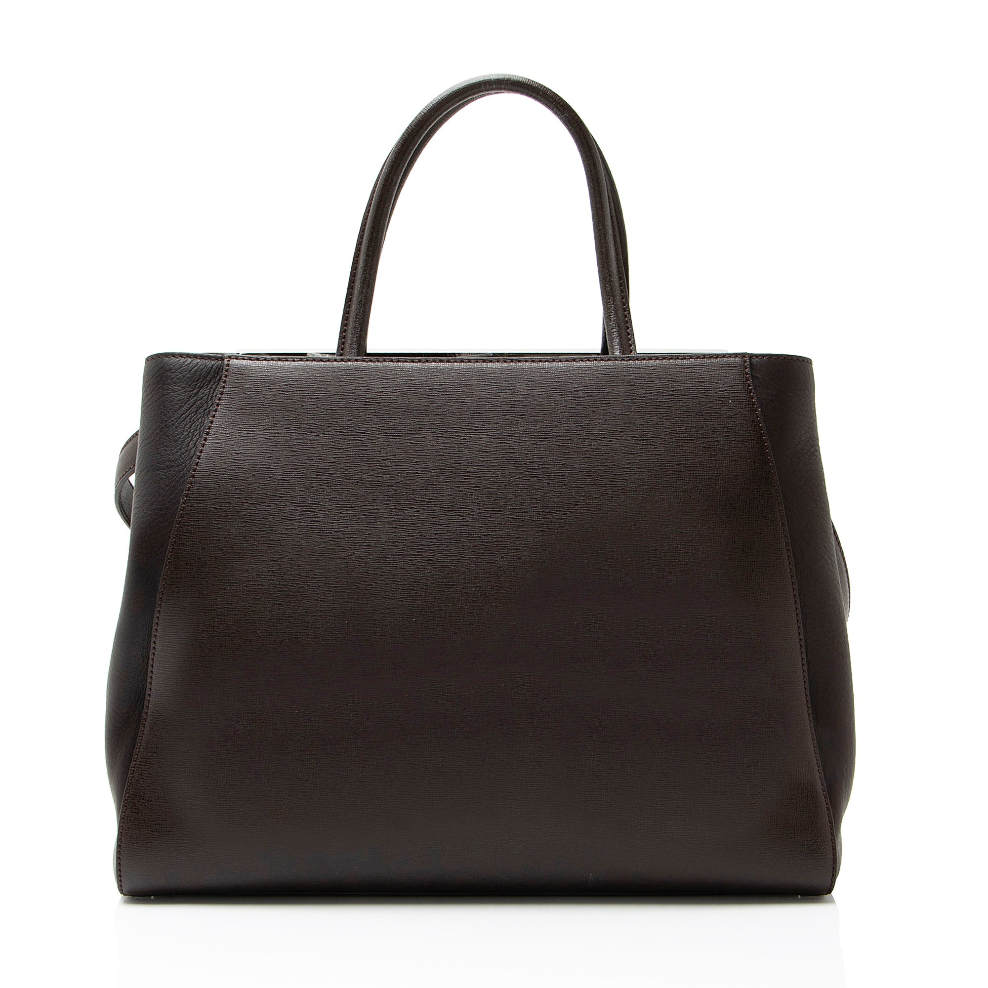 Fendi Leather 2Jours Medium Tote